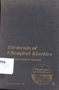 Elements of chemical kinetics