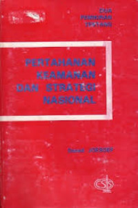 Pertahanan Keamanan strategi Nasional