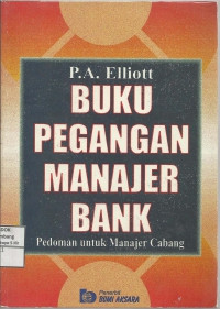 Buku pegangan manajer bank