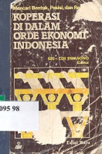 Koperasi di dalam orde ekonomi Indonesia