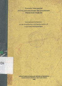 Konvensi internasional tentang penyederhanaan dan penyelarasan prosedur pabean