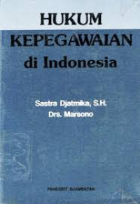 Hukum kepegawaian di Indonesia