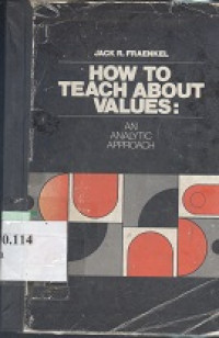 How to teach about values: an analytic approach