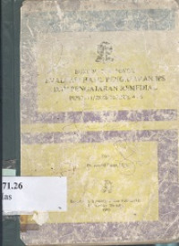 Buku materi pokok evaluasi hasil pengajaran IPS dan pengajaran remedial : PIPS 2271/2 sks/Modul 4-6