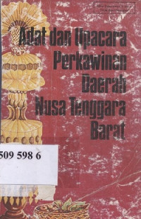 Adat dan upacara perkawinan daerah Nusa Tenggara Barat