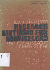 Research methods for counselors: practical approaches in field settings