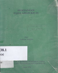 Pertanian pada abad ke 21