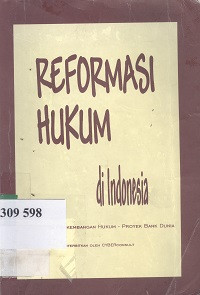 Reformasi hukum di Indonesia