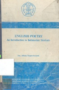 English poetry : an introduction to Indonesian students