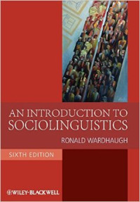 An introduction sociolinguistics