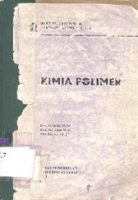 Buku materi pokok Paki 4353/2 SKS/modul 1-6: kimia polimer