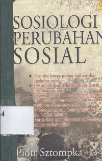 Sosiologi perubahan sosial