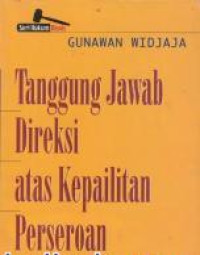 Tanggung jawab Direksi atas Kepailitan Perseroan