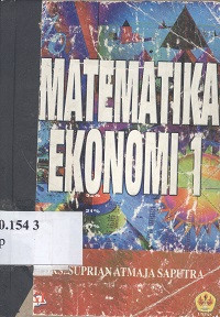 Matematika ekonomi 1