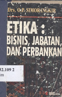 Etika bisnis, jabatan, dan perbankan