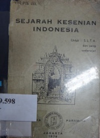 Sejarah kesenian Indonesia
