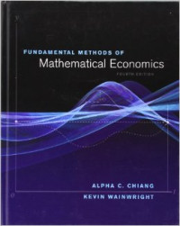 Fundamental methods of mathematical economics