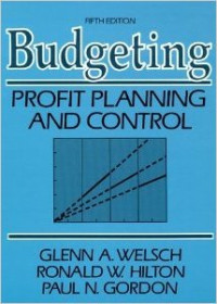 Budgeting : profit planning and control