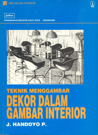 Teknik menggambar dekor dalam gambar interior