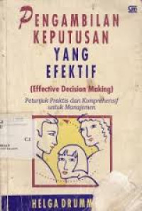 Pengambilan keputusan yang efektif