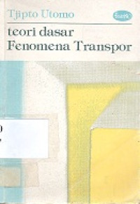 Image of Teori dasar fenomena transpor