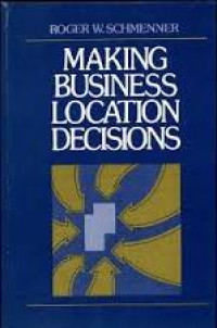 Making business location decisions