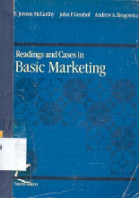 Readings and cases in  : Basic marketing