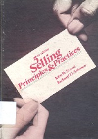 Selling principles 
  practices