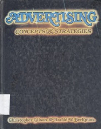 Advertising : concepts and strategies