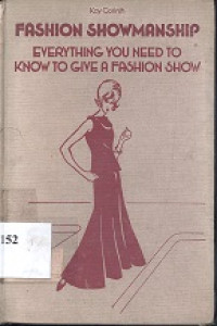 Image of Fashion showmanship : everything you need to know to give a fashion show