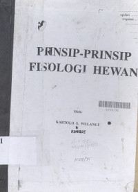 Prinsip-prinsip fisiologi hewan