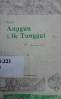 Syair anggun cik tunggal