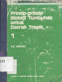 Prinsip-prinsip biologi tumbuhan untuk daerah tropik