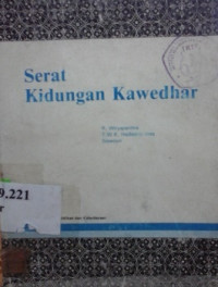 Serat Kidungan kawedhar