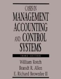 Cases in management accounting and control systems