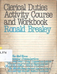 Image of Crerical futies activity course and workbook