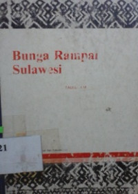 Bunga rampai Sulawesi