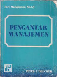 Manajemen : pengantar