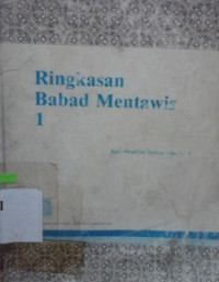 Ringkasan Babad Mentawis 1