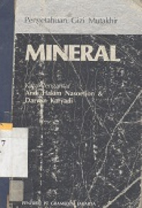 Pengetahuan gizi mutakhir mineral