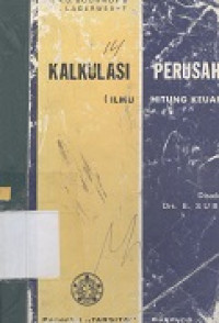 Kalkulasi perusahaan (Ilmu hitung keuangan)