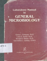 Laboratory manual in general microbiology