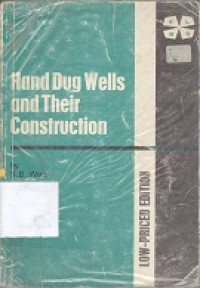 Hand dug wells and their construction