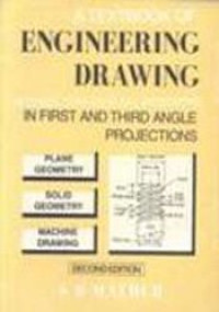 Image of A text book of engineering drawing