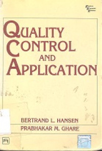 Quality control and application