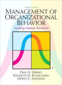 Management of organizational behavior : leading human resaources