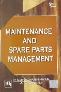 Image of Maintenance and spare parts management