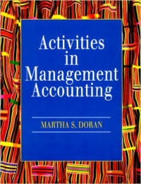 Image of Activities in management accounting : using accounting information in business decisions