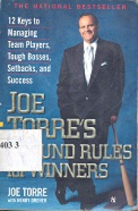 Joe torre`s ground rules for winners