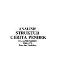 Analisis struktur cerita pendek majalah horison 1966-1970